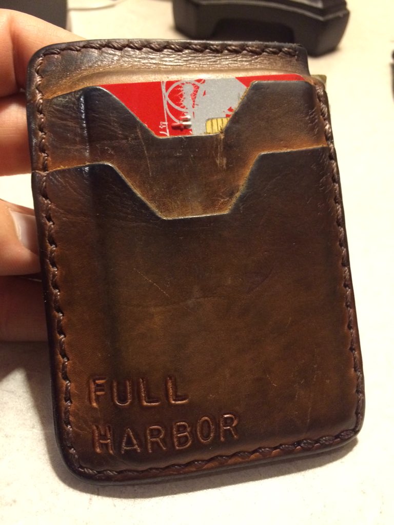 FullHarbor's tweet photo. Did you know I used to run @FullHarbor &amp; make handmade leather wallets? Might make some more in the coming months. https://t.co/3ZfZarx1l9