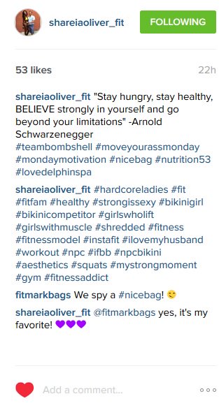 nutrition53's tweet image. #repost from @shareiaoliver_fit 
#teambombshell #moveyourassmonday #mondaymotivation 
instagram.com/p/BAHQ2odjG58/