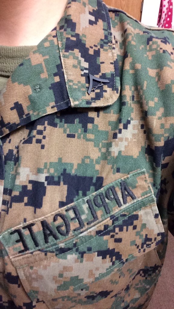 bapplegate3's tweet image. I got promoted to Lance Corporal!