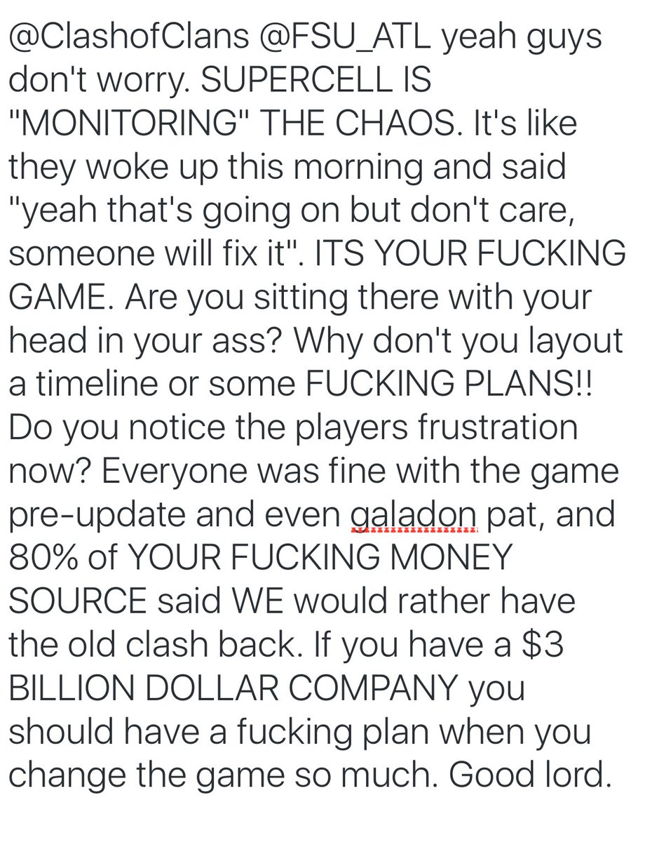 LaidOffFarmer's tweet photo. @ClashofClans @FSU_ATL https://t.co/FtJVMgbbVT