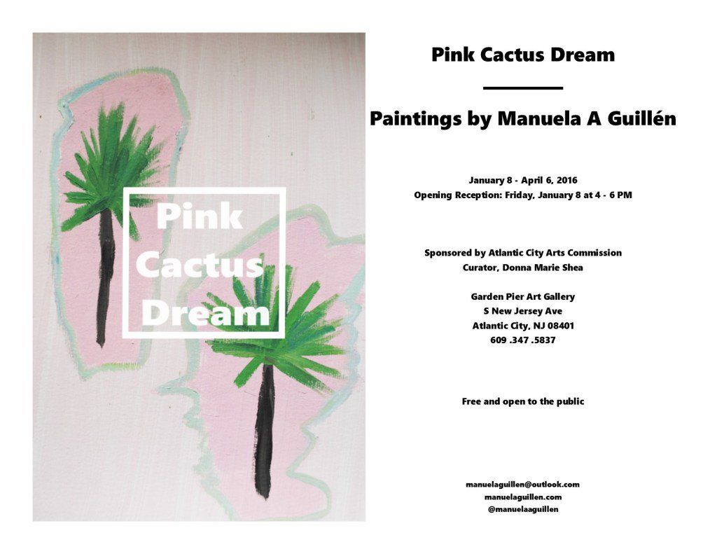 ACArtCommission's tweet photo. Opening Reception Of The Pink Cactus Dream, by artist Manuela A Guillen This Friday At… https://t.co/D160KdmML9 https://t.co/etYBp5V5Az