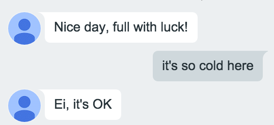 delia_p's tweet photo. #mydadpaul weighs in on our cold front - all the way from sunny #tampaaa https://t.co/OGlOV706oR