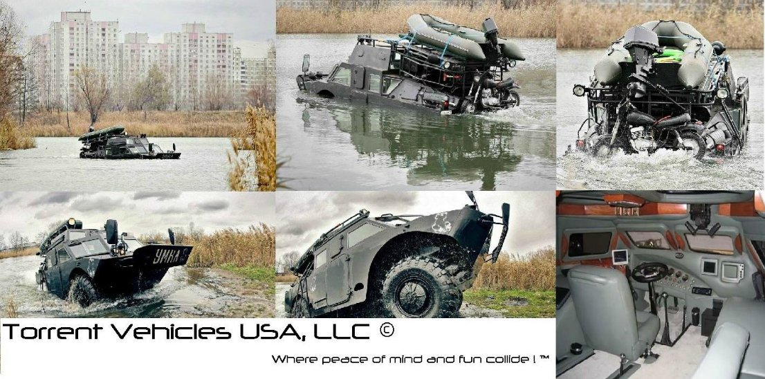 TorrentVehicles's tweet image. New armored amphibious bug-out vehicles. #preppers #bugout #strategicrelocation #prepper  facebook.com/Torrent-Vehicl… …