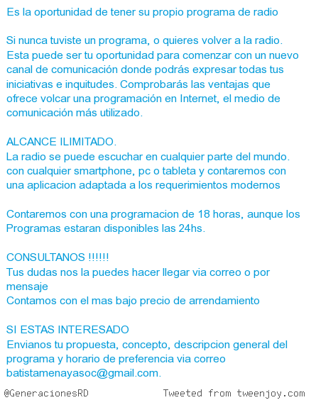 Generaciones (@generacionesrd) on Twitter photo 