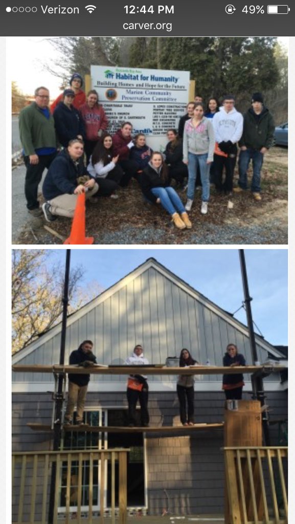 thanks to all who attended the Habitat Build!