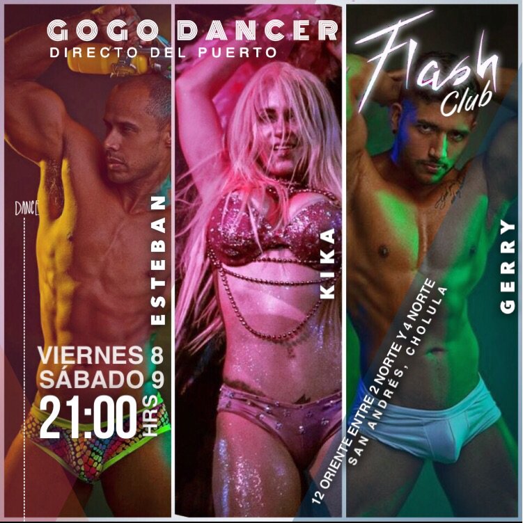 PueblaFlash's tweet photo. Nuestros Gogos Dancer de este fin de semana que nos estaran visitando te esperamos ! https://t.co/kGdsbzvmJf