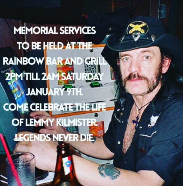 SE7ENDEAD7's tweet photo. We're trying to get to LA to celebrate Lemmys Life! Are you going? #lemmyisgod #Motorhead #se7endead #rocknroll https://t.co/5outRoiLs6
