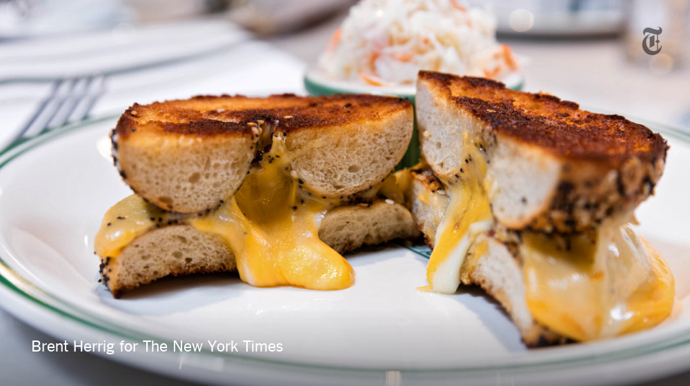 nytcooking's tweet photo. Bagels by day, czarist Russia by night. @pete_wells reviews #Sadelles https://t.co/DMt5B6j2im https://t.co/PMQ8ihjThQ