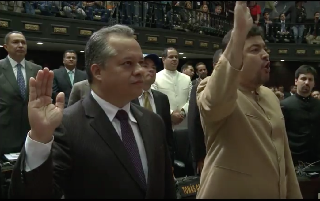 Hoy se juramentó nuestro dirigente nacional y abogado de leopoldolopez ROBERTOMARRERO como secretario de la AN