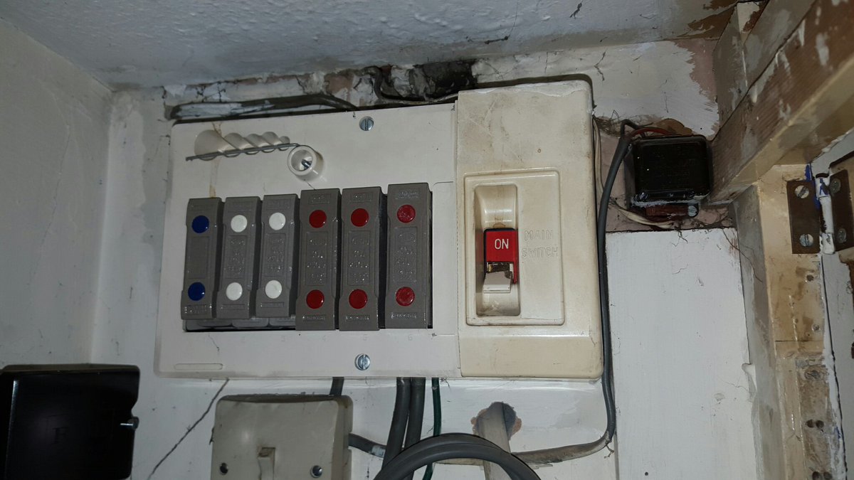 If your fuseboard looks like this its time for a change  why not give us a call