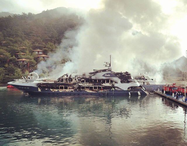 NickBensch's tweet photo. Twas a sad day for the industry good bye M/Y one as well as M/Y Barbie fortunately none of ours https://t.co/huGJm7akjo