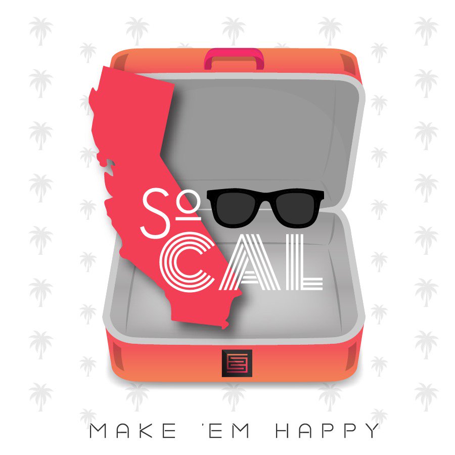 MakeEmHappy's tweet photo. Starting my new year in one of my fav spots #SoCal #California #illustration #graphicdesign #travel https://t.co/mEjOXASdQW