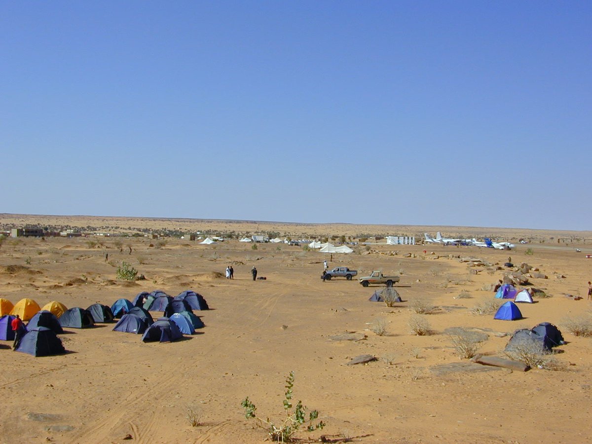 Tichit in the middle of nowhere, and I mean nowhere, Mauritania. If you ate the local bread, you got ill. End of.
