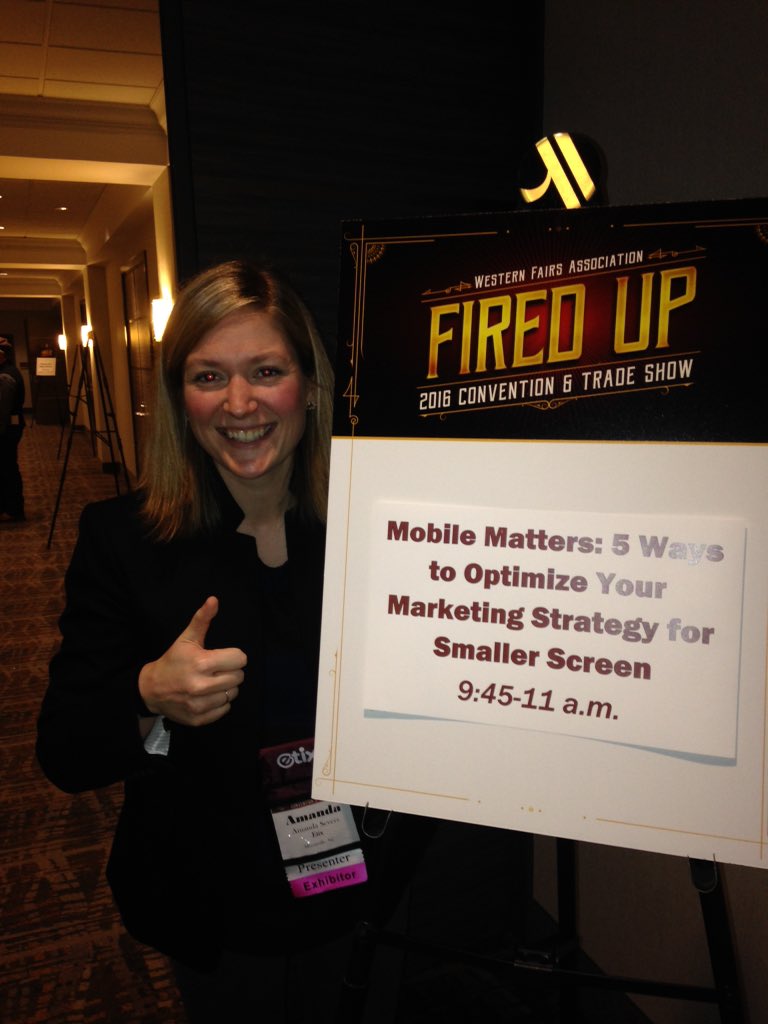 EtixWorld's tweet photo. Didn't get enough of our presentation? Check it out online: https://t.co/8QQH0axYk6 
👍🏻 #WFAFiredUp2016 https://t.co/vztGAJT4EW