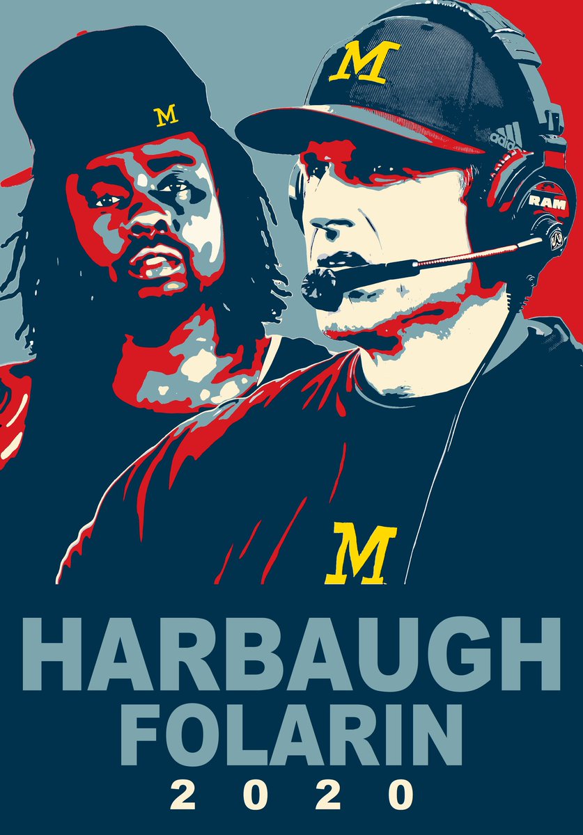 AaronBDesigns's tweet image. Move over Yeezy! #HarbaughFolarin2020