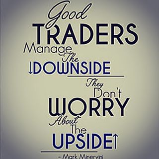 SentiTraders's tweet image. "Good Traders manage the downside, they don't worry about the upside"- Mark Minervini