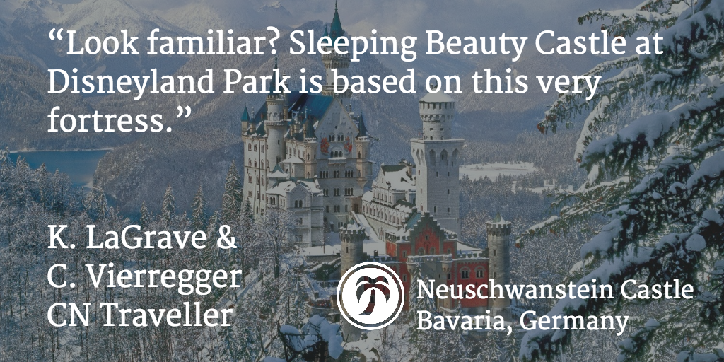 MemorableTech's tweet image. .@kjlagrave of @cntraveller describes Neuschwanstein castle buff.ly/1PIvRQO buff.ly/1PIvTrW