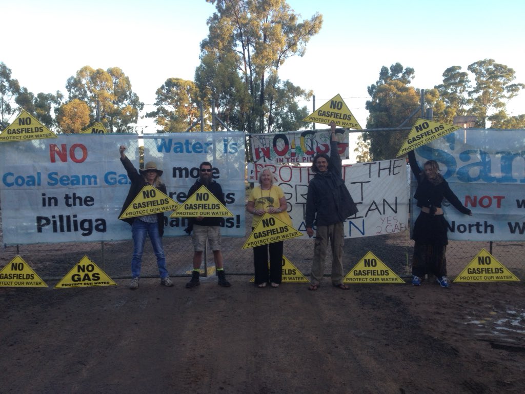 Good morning @SantosNSW you'll continue 2 see resistance to your toxic #csg industry until you stop #nosociallicence