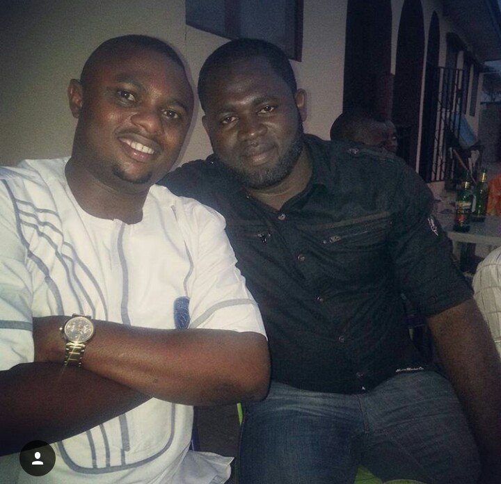 oyinflex's tweet photo. Opa 1 and I.. Rocking it at Tolu Bolanle's place.. https://t.co/3GJQF03Him