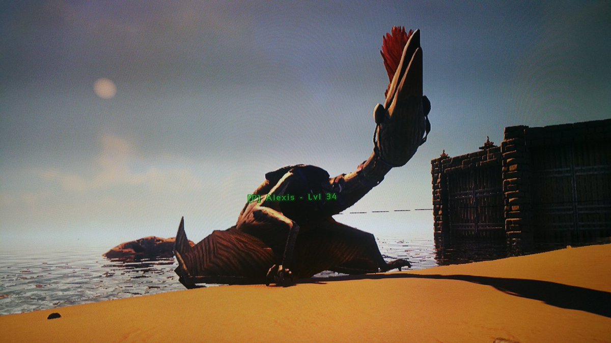 StuffMenTweet's tweet image. Named her after my favourite Ark Youtuber  @Alexis_Arcade