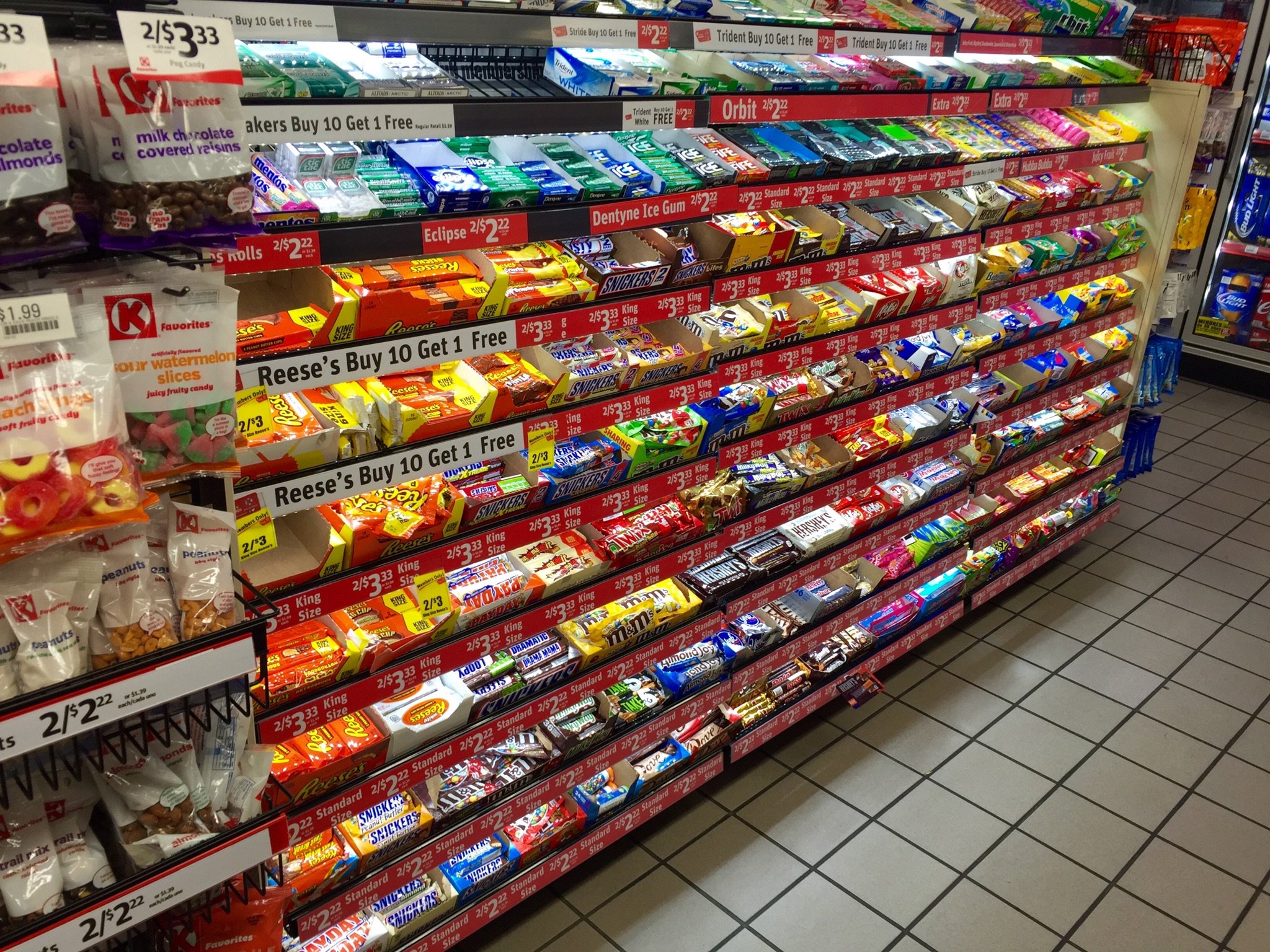 Candy aisle sale