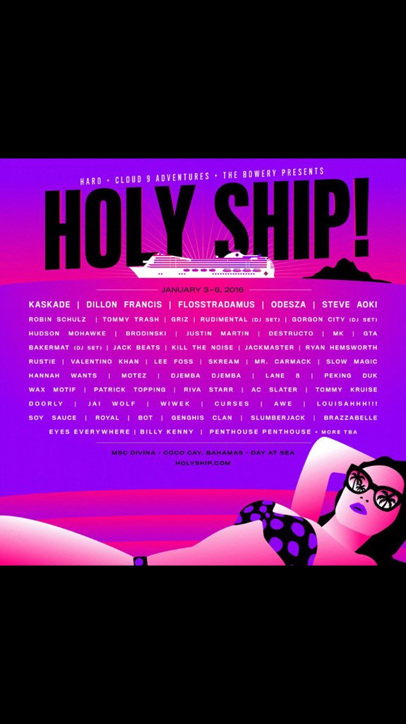 All aboard! @HOLY_SHIP https://t.co/2bhvjvqVjS