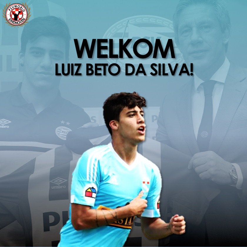 Hij is binnen! Luiz Beto da Silva tekent tot 2018 bij PSV.