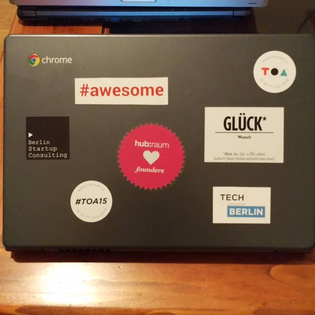 ksprvc's tweet photo. Showing some love for Berlin with the Chromebook.
#berlinstartups #hubraum #toa15 #techbe… https://t.co/GjlvOllCMD https://t.co/z6YMYW5Puc