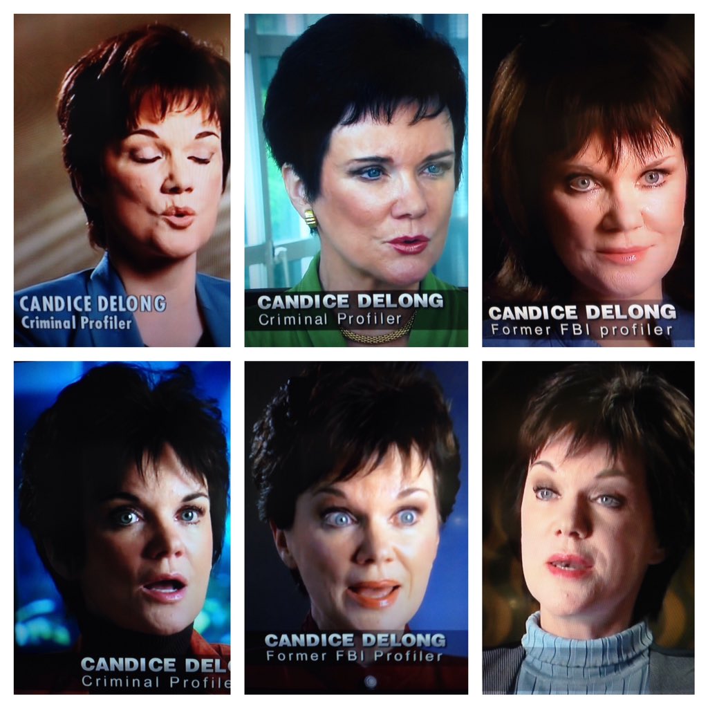 The many faces of Candice Delong. @deadlywomentv @CandiceDeLong #DeadlyWome...