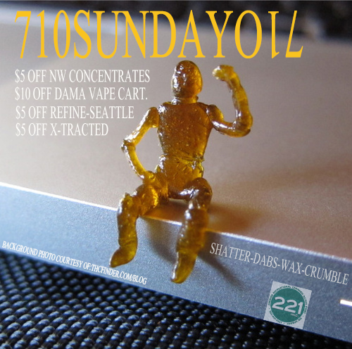 #710Sunday all day! We'll share our knowledge and enjoyment for
 #Dab #vape #solventfree #hashchurch #Bubbleman