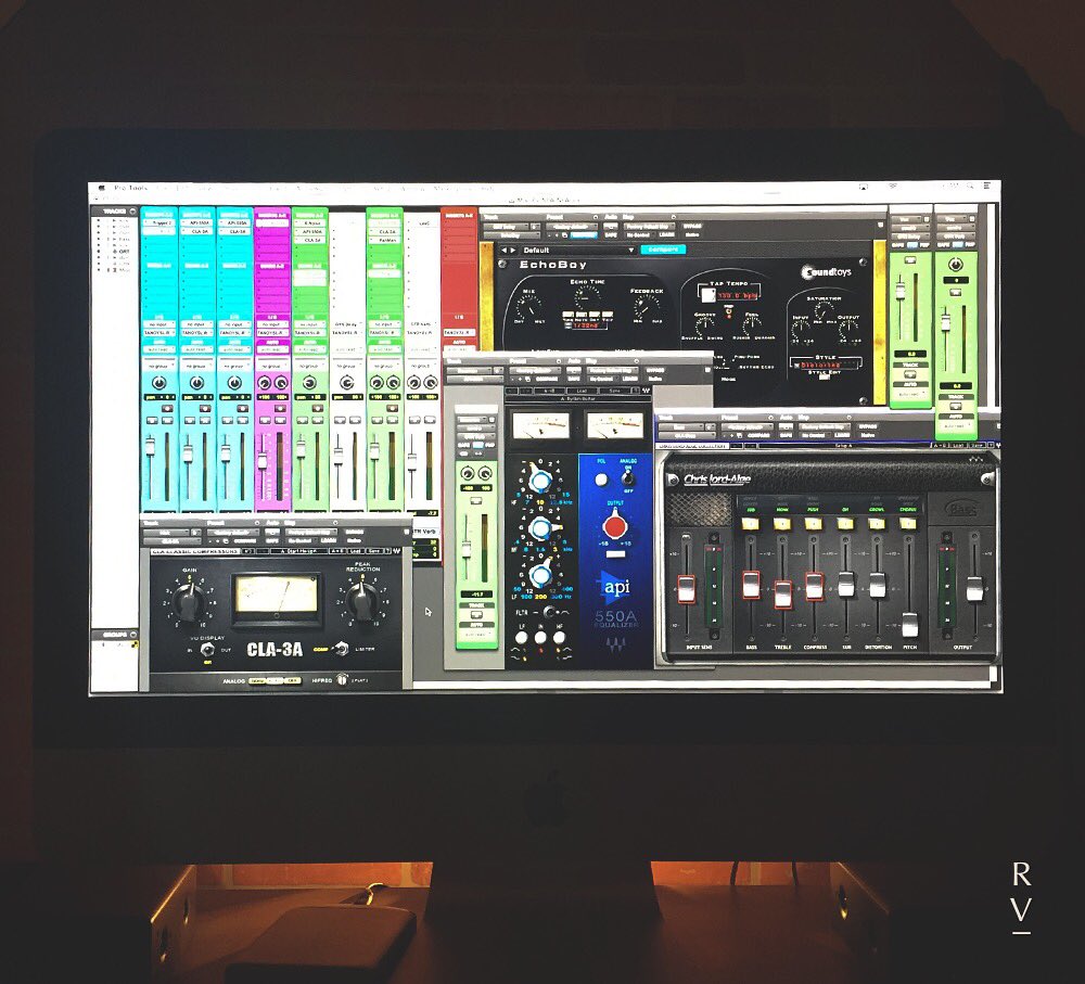 Mixing some audio for an upcoming video - Stay tuned. <a href="/royalvasa/">Royal Vasa</a> #mixing #royalvasa #protools #video