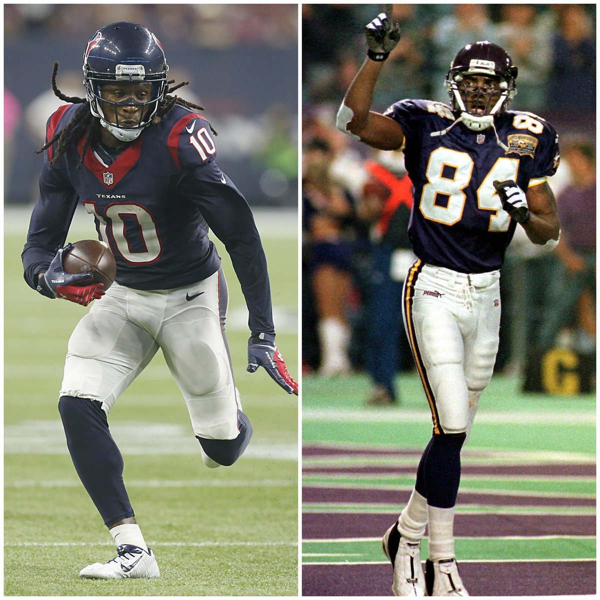 SportsCenter's tweet photo. Only players in NFL history to record 3,500 Rec yds before the age of 24:

• DeAndre Hopkins
• Randy Moss https://t.co/rSsmx2vylK