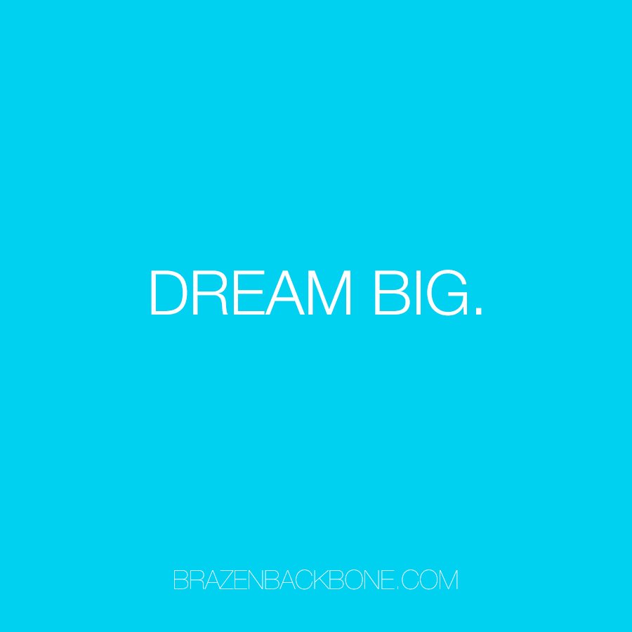BrazenBackbone's tweet image. It's a new year. Time to dream big. bit.ly/1PG4Nl9