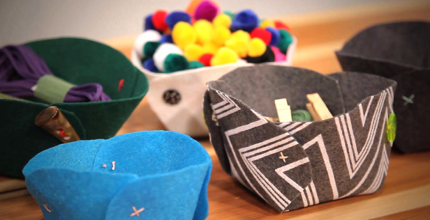 These adorable, #DIY bowls will keep all your knick-knacks organized: bit.ly/1OhfjhP <a href="/mariannecanada/">Marianne Canada</a>