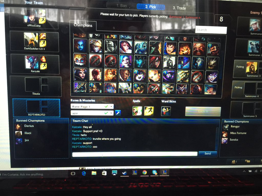 ChorderBand's tweet image. Anyone play league?