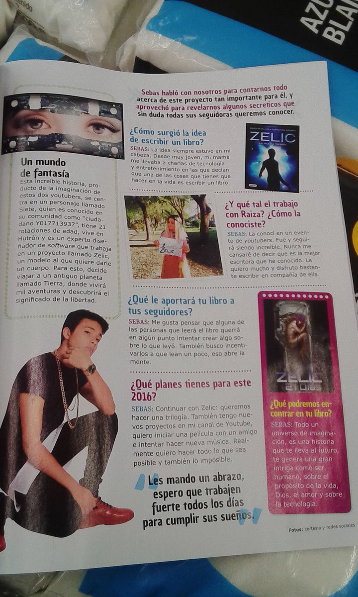 SrBatiNovia's tweet photo. @SebasArango La edición de enero , esta genial!! @turevistatu #Zelic https://t.co/QwT6OHFF7u