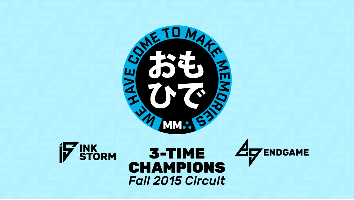 Spla_omohide's tweet photo. EndGame主催　InkStorm3
チーム：思い出作りに来ました　三連覇達成しました！
応援してくれたみなさまありがとうございました！

#Inkstorm3 #Splatoon #スプラトゥーン https://t.co/7BxWmSshDB