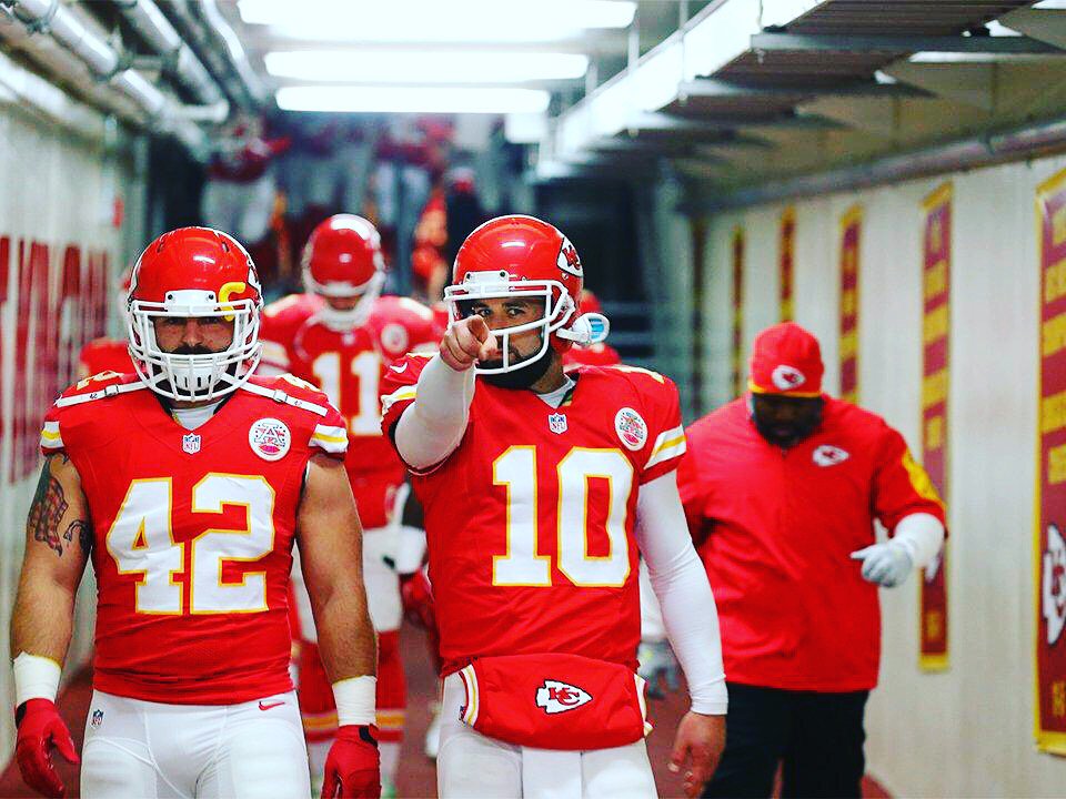 ChaseDaniel's tweet photo. Playoffs 2016...we're coming for ya! 1-0 is the goal! #ChiefsKingdom https://t.co/nNlodpUQo1