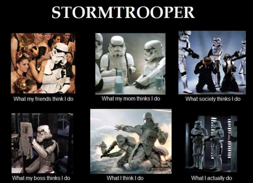 StarWarsSite's tweet photo. El trabajo de Stormtrooper es difícil... https://t.co/DKO7z9hIRc