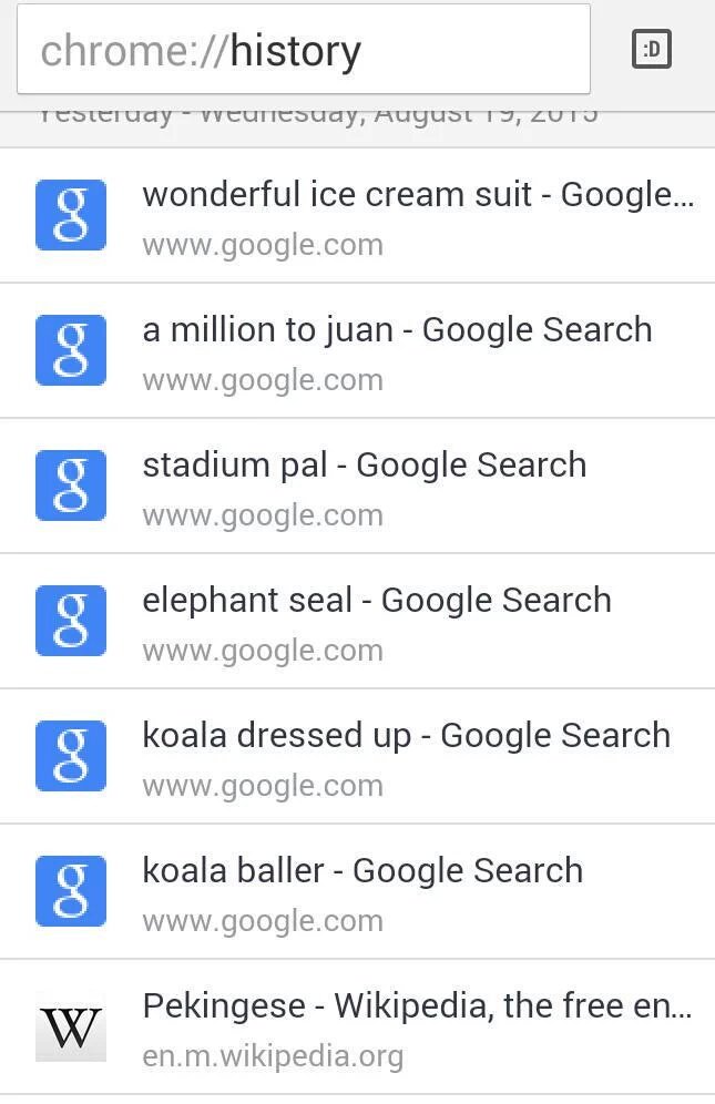 Mike Ginn On Twitter Please Read My Google Search History At My