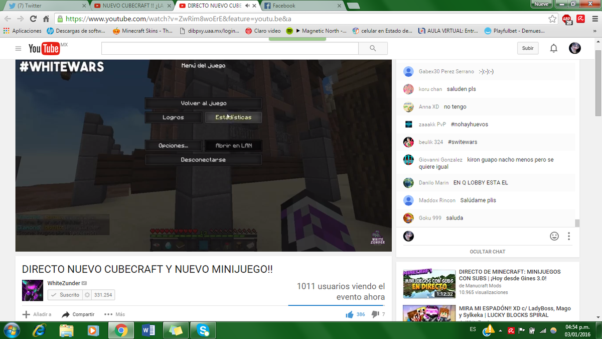 Nueve_Rock's tweet photo. @KIRONYT @MmorpgNacho Los putos amos <3 #WHITEWARS https://t.co/cALDcUau5d