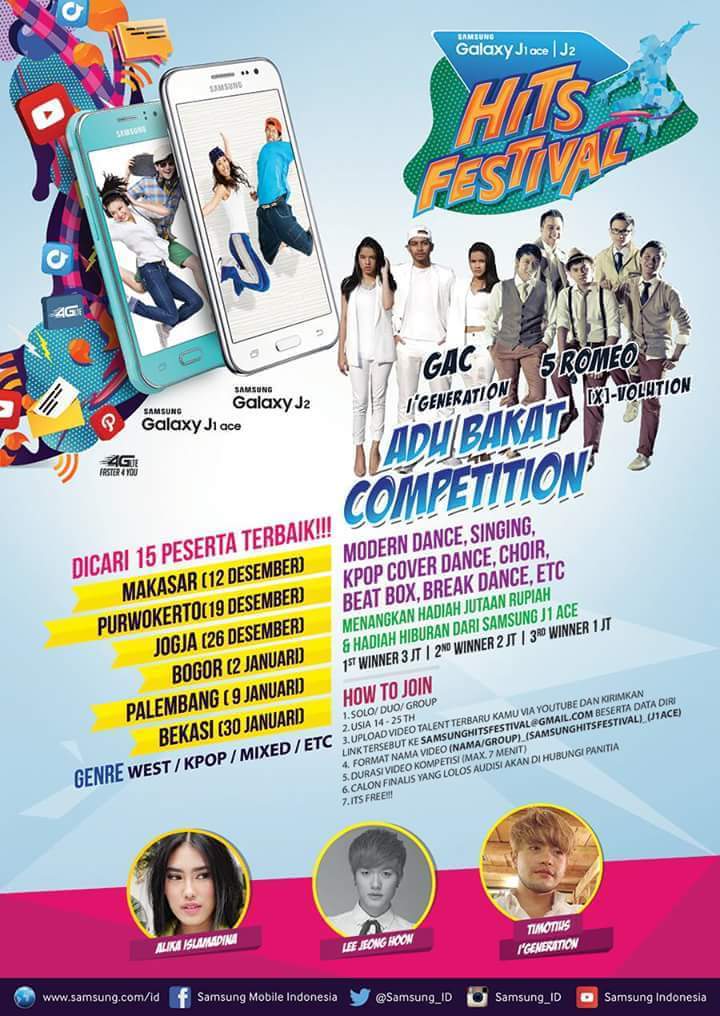 [SCHEDULE] 30 JAN'16 [X]-VOLUTION As GUEST On " #SAMSUNGHITSFESTIVAL" At SUMARECON MALL - BEKASI | INFO: <a href="/Samsung_ID/">Samsung Indonesia</a>