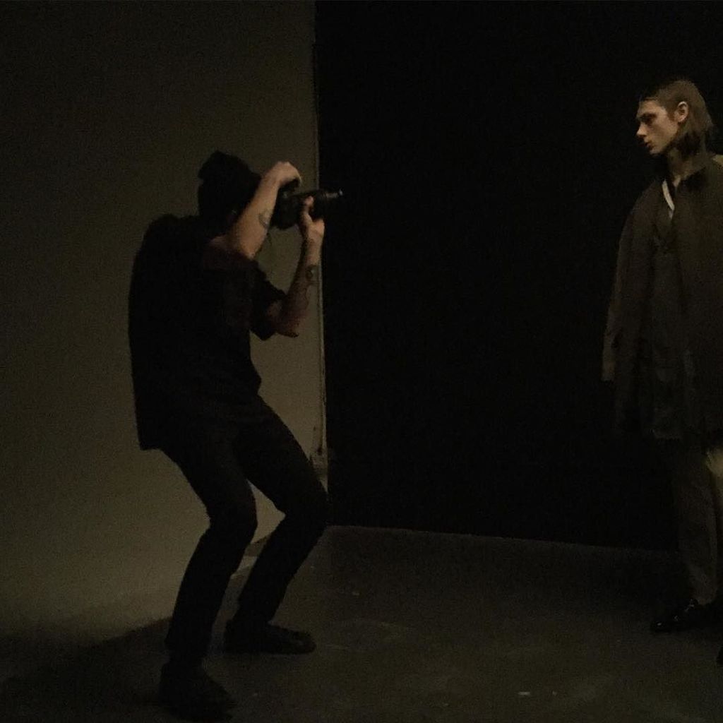 Gray_Magazine's tweet photo. In the studio today shooting with @andrew_js and @mishnar #stylebymish #graymag #febmarch https://t.co/8pIC2KDs2c https://t.co/WvDx3LSROh