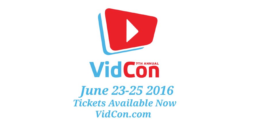 2017babes's tweet image. go to vidcon 2016