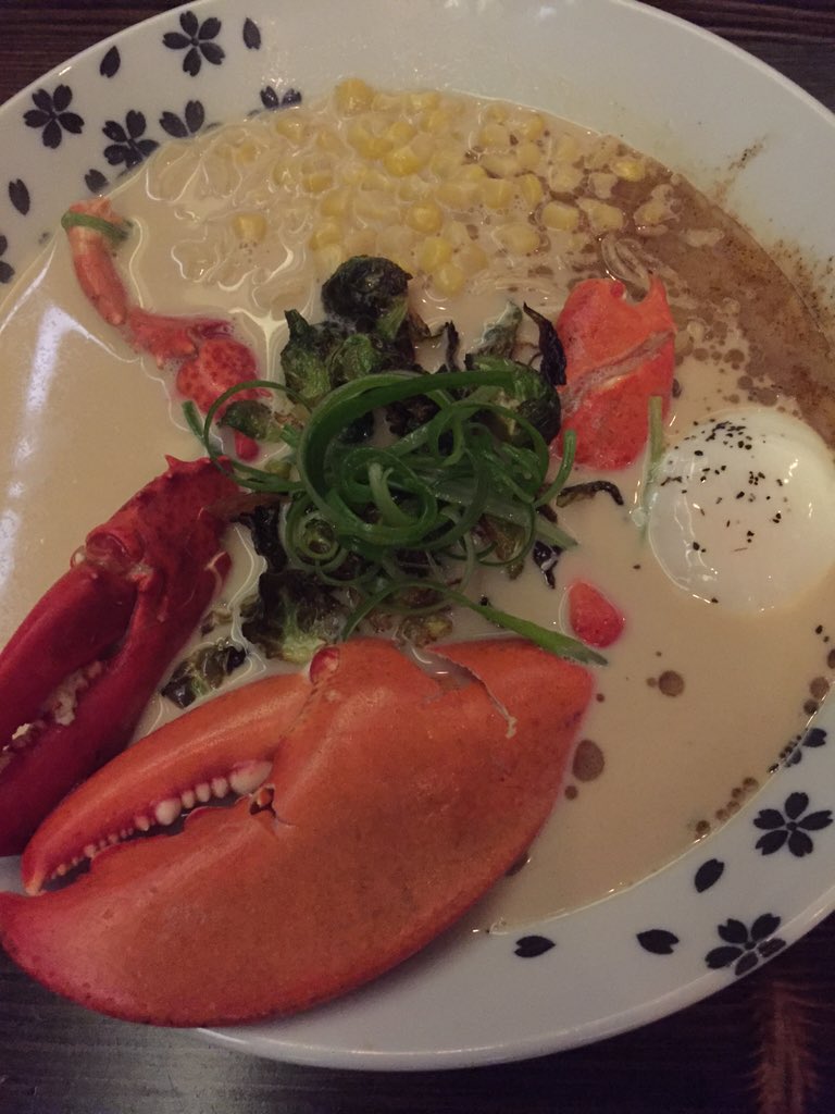 Had this lobster #ramen at @ka_htx last night and still thinking about it #heightsbites #houheights