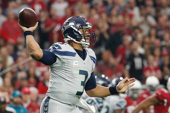 StatsKings's tweet image. Russell Wilson is the 1st player in NFL history to record 4,000 Pass yds, 30 Pass TD &amp;amp; 500 Rush yds in a season.