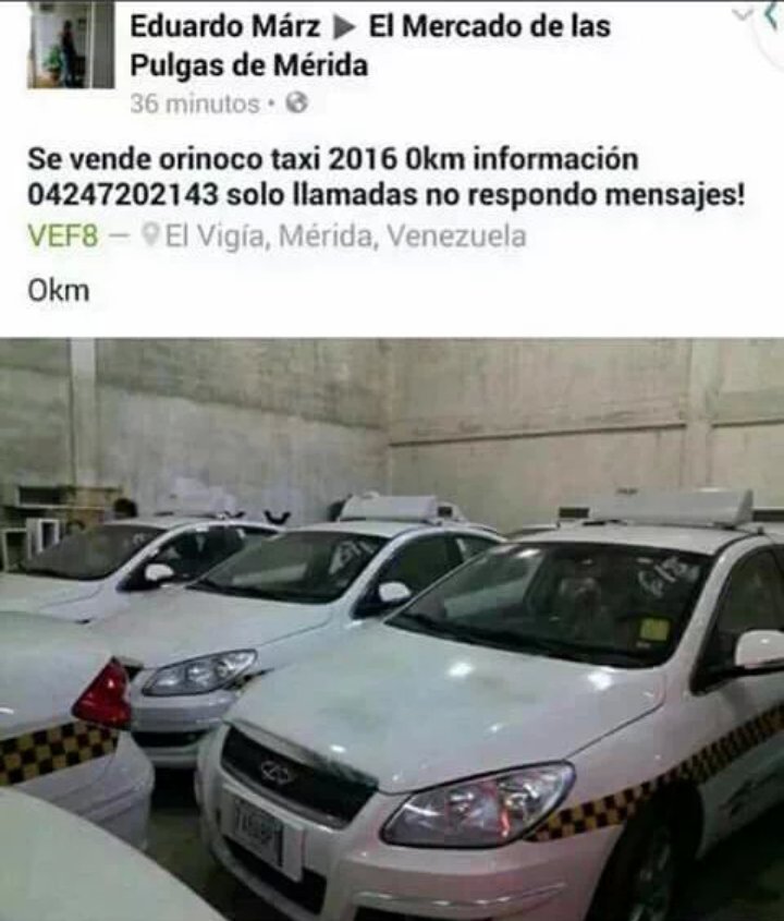 Monologordo's tweet photo. Vacilate a este vendiendo los taxis Presi @NicolasMaduro https://t.co/AKU9IoXDlY