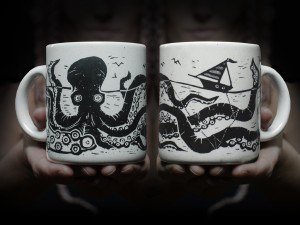 The Kraken Mug - 'Tales From The Deep' Series 1 of 4 bit.ly/1NYPOR3 @SHARINGtheSTOKE #kickstarter