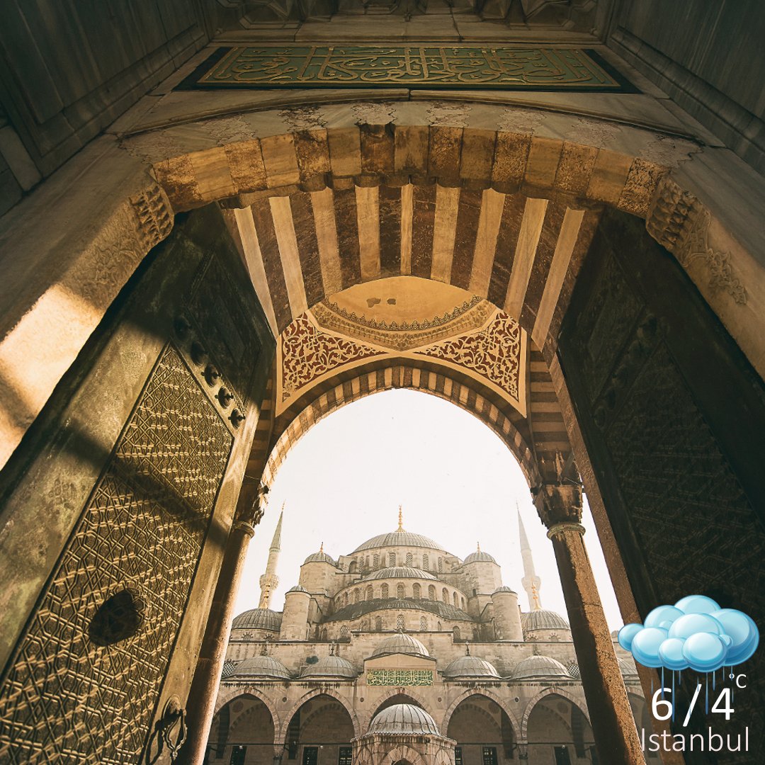 #GoodMorning from #Istanbul ...
Vintage #style of Sultan Ahmed Mosque (Blue Mosque) For more istanbulfind.com