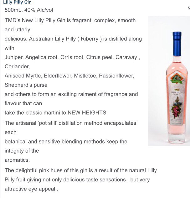 #Ginuary #gin of the day <a href="/theweldersdog/">The Welders Dog</a> is Mount Tambourine Lilly Pilly Gin. Very nice.